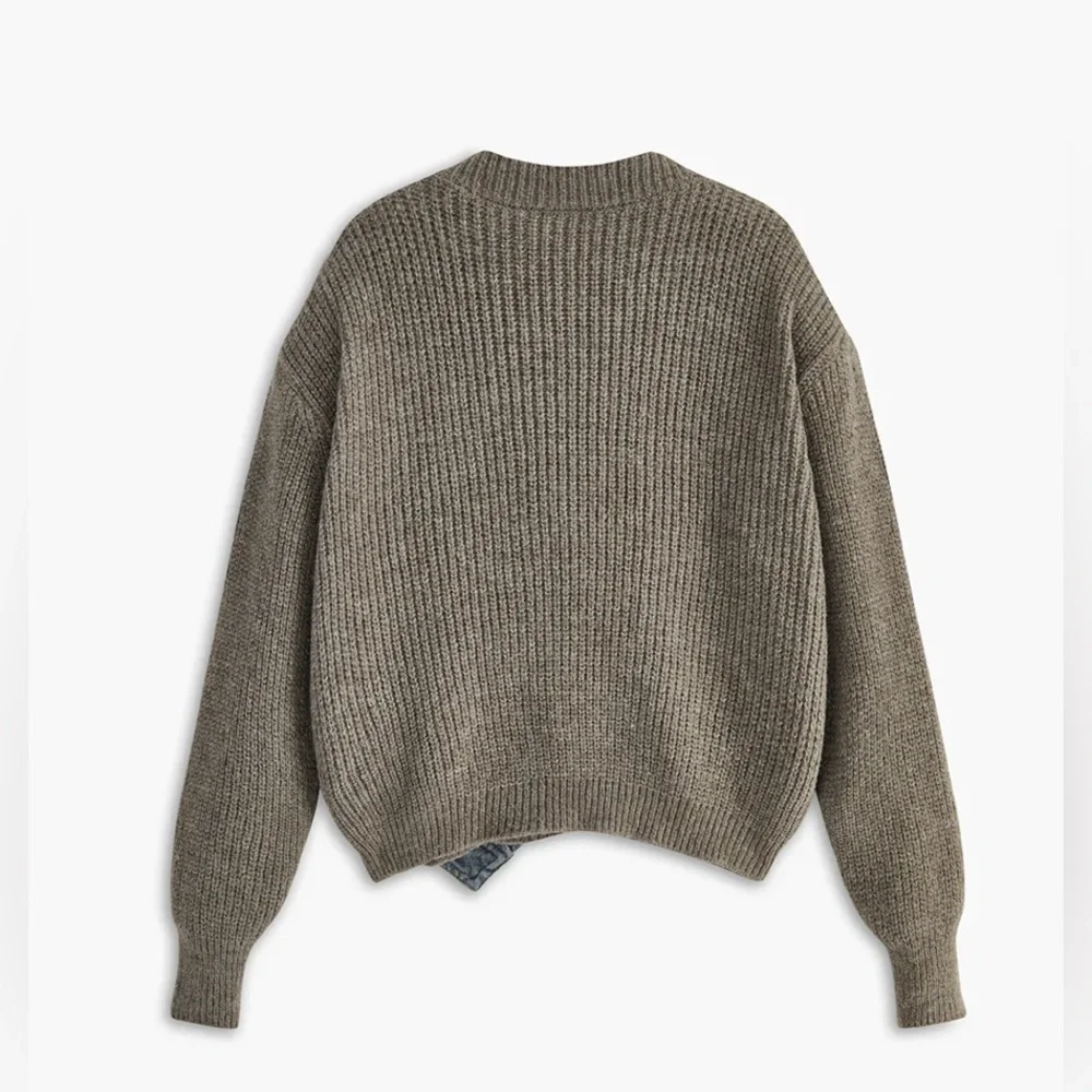 Asymmetrical Patchwork Pockets Cardigan Commense size XS NWT CM10 - Picture 3 of 5